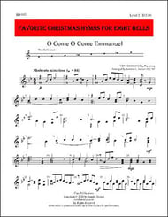 Favorite Christmas Hymns for Eight Bells Handbell sheet music cover Thumbnail